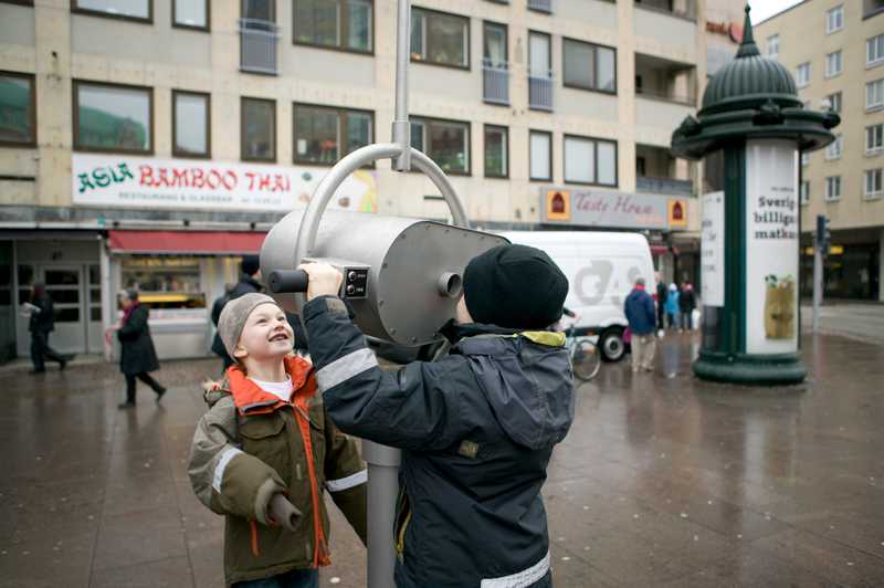 Triangeln: Parascoping kids (Photo: Henrik Ahldin)