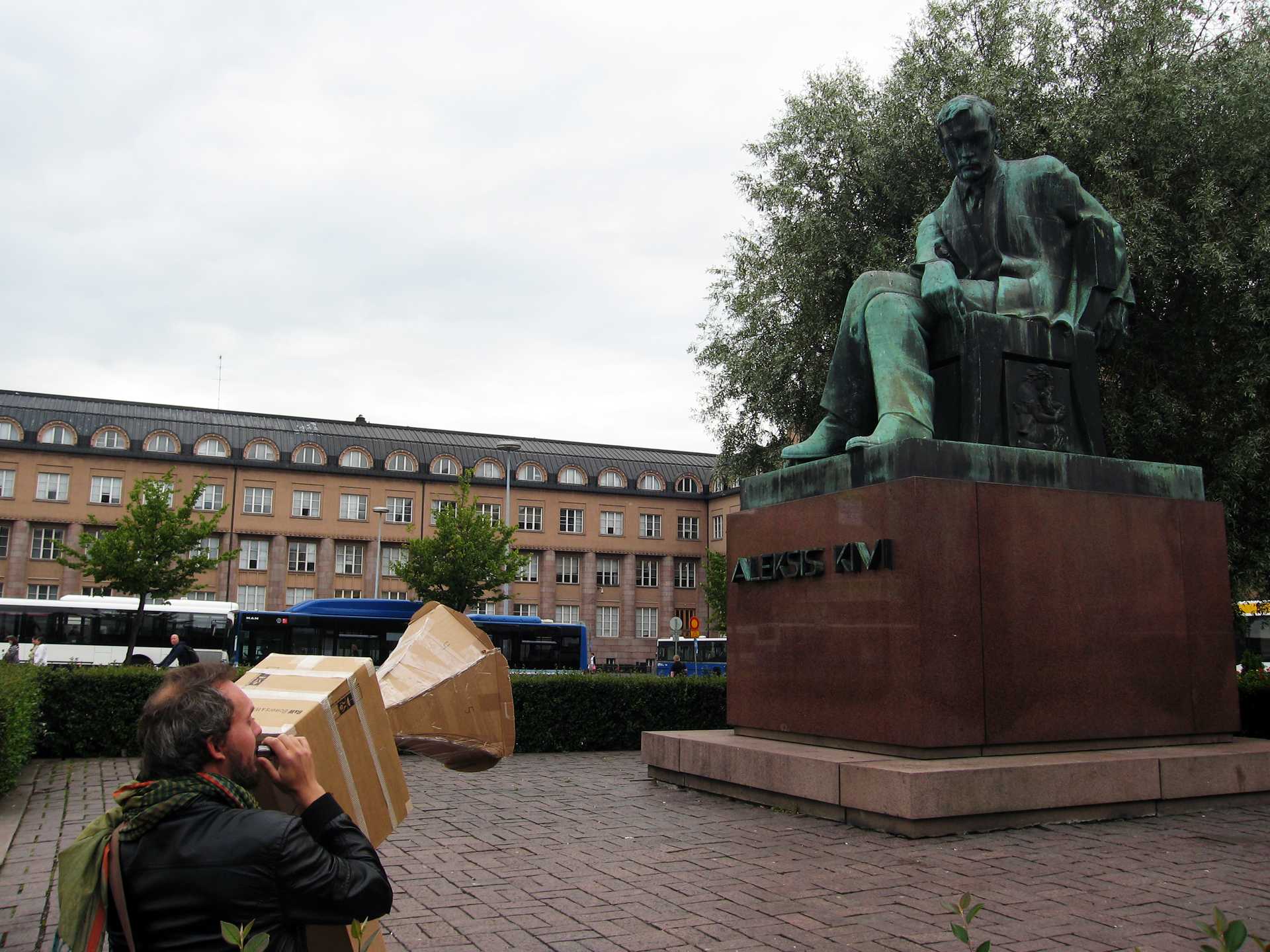 Megaphonebooth Helsinki: Initial Scouting and Shouting