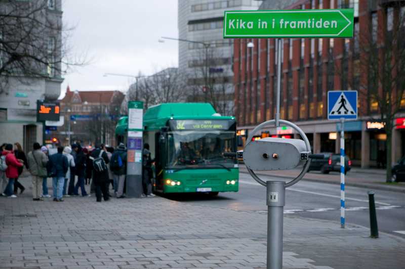 Kungsgatan Parascope at the ready (Photo: Henrik Ahldin)