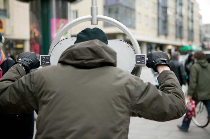 Parascoping (Photo: Henrik Ahldin)